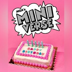 Birthday sheet cake party bday Miniverse make it mini food from scratch series 1